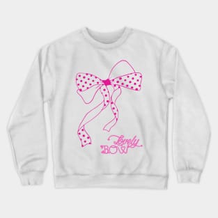 Lovely bow Crewneck Sweatshirt